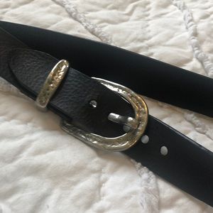 Black Leather Belt